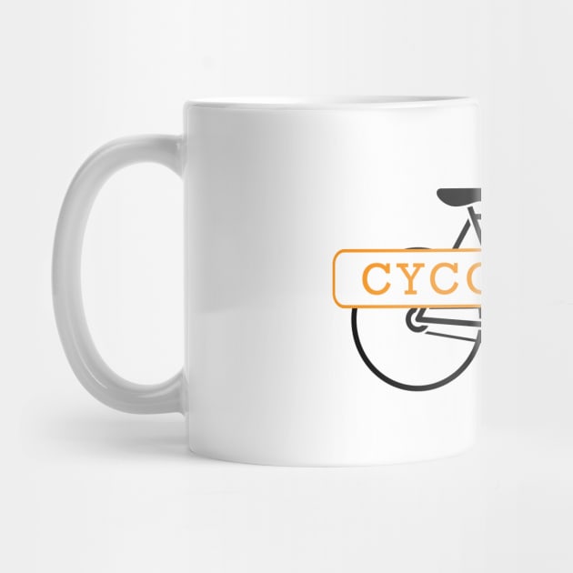 Cyclist - Cycologist by KC Happy Shop